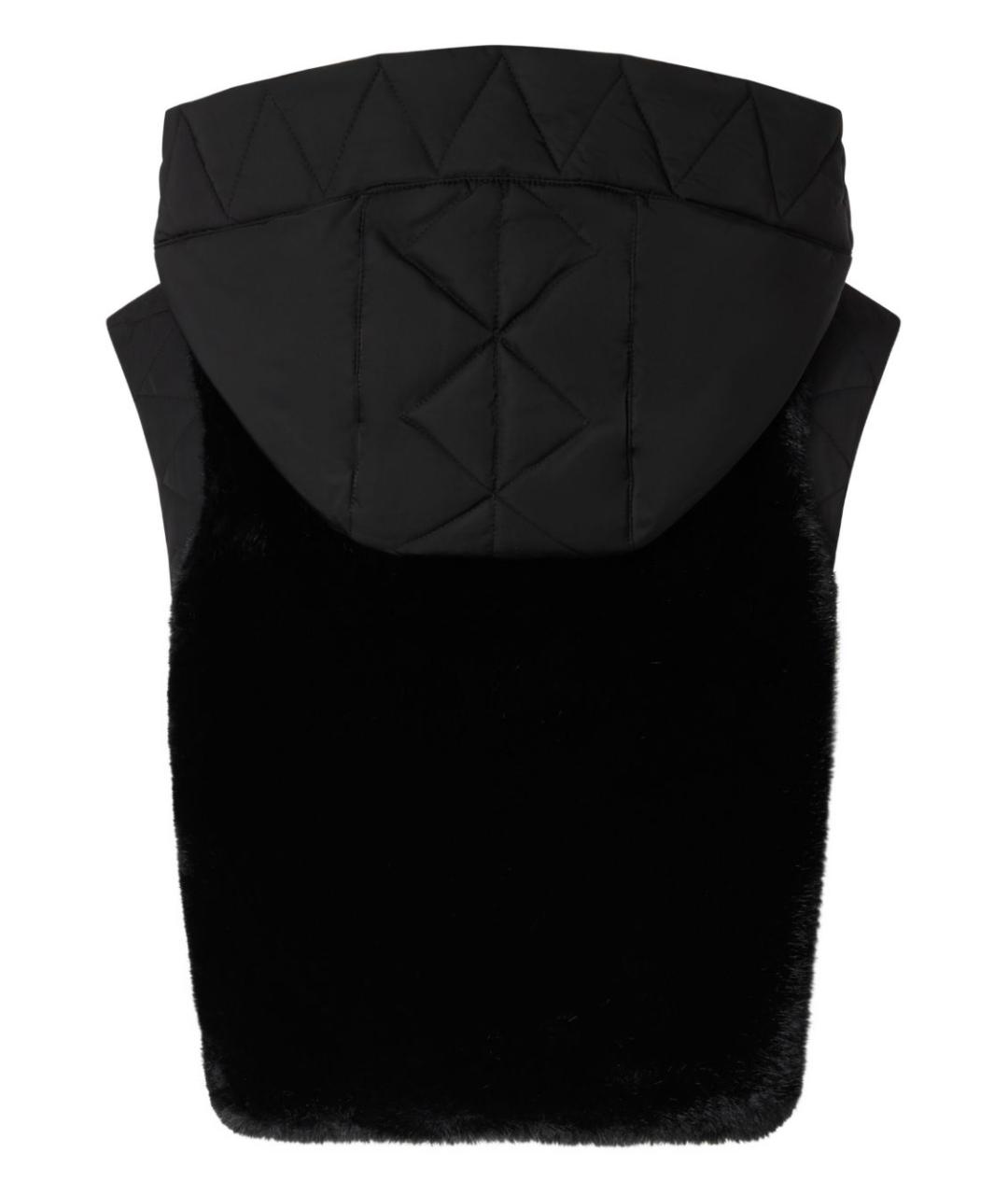 PINKO Черный полиэстеровый жилет, фото 2