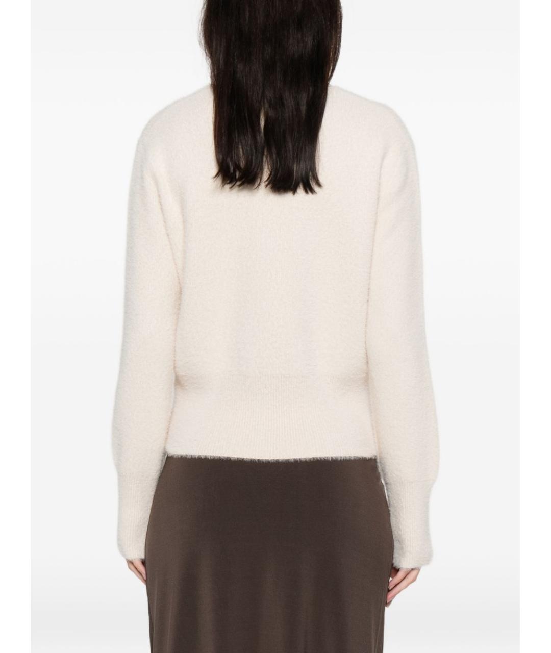 BLUGIRL Бежевый полиамидовый кардиган, фото 5