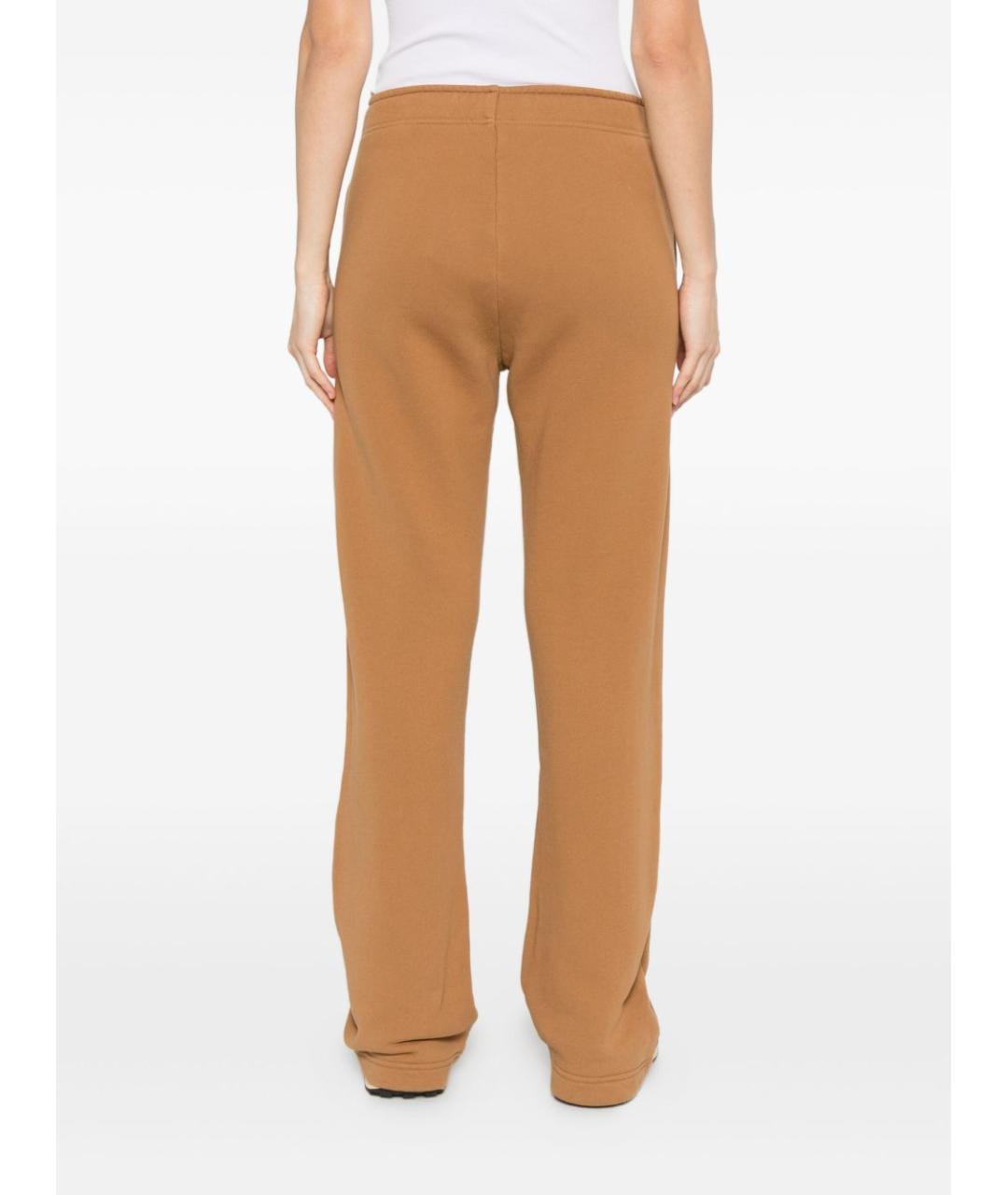AUTRY Бежевые хлопковые прямые брюки, фото 5