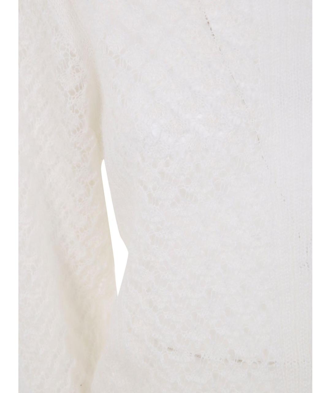 TWIN-SET Белый полиамидовый джемпер / свитер, фото 3