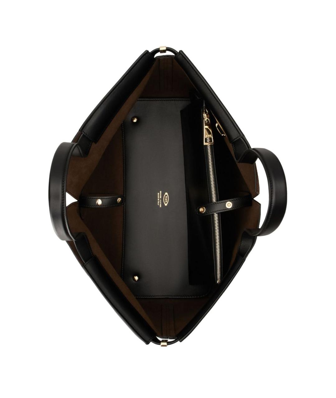 TOD'S Коричневая замшевая сумка тоут, фото 5