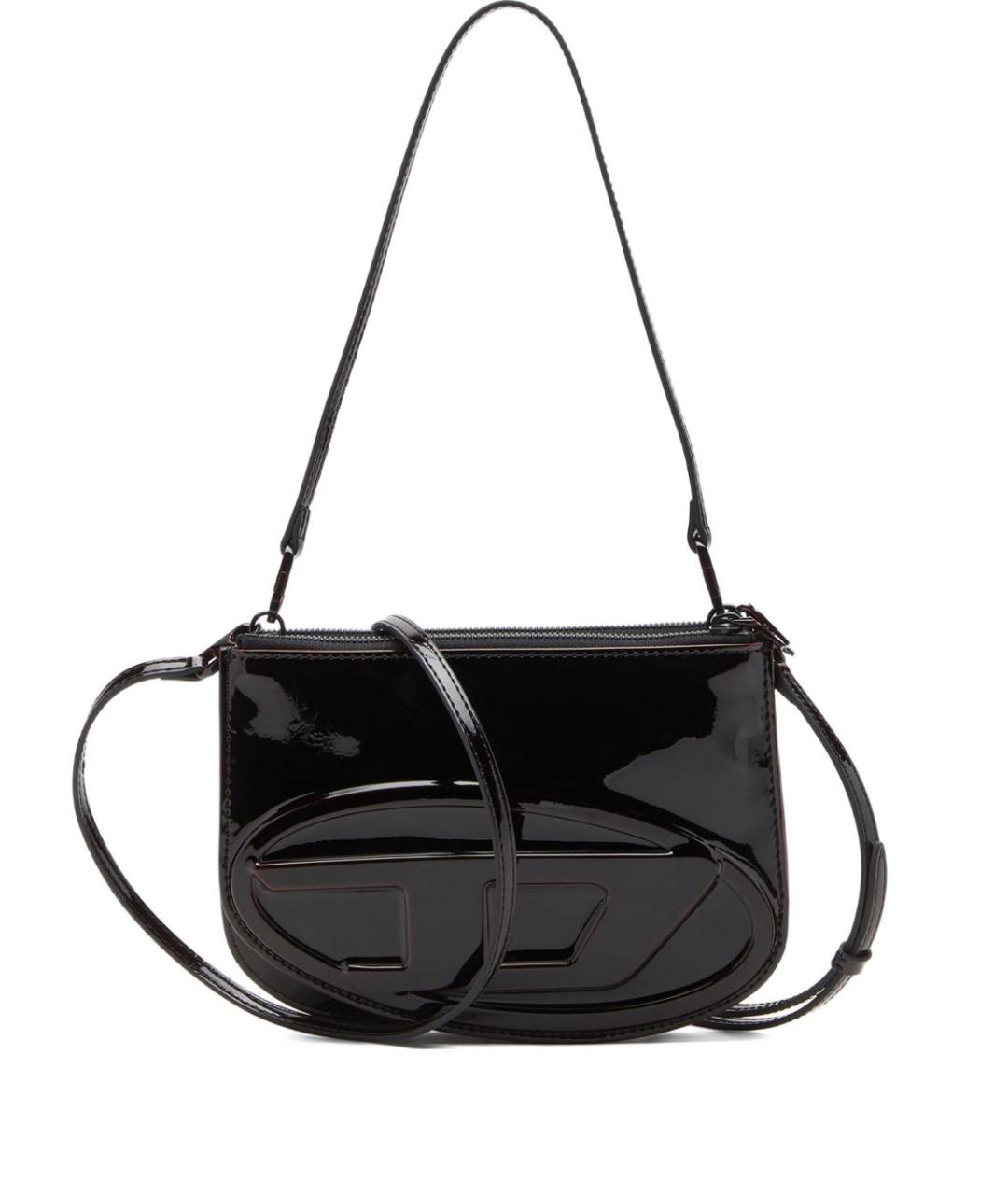 DIESEL Бордовая сумка через плечо из искусственной кожи, фото 1