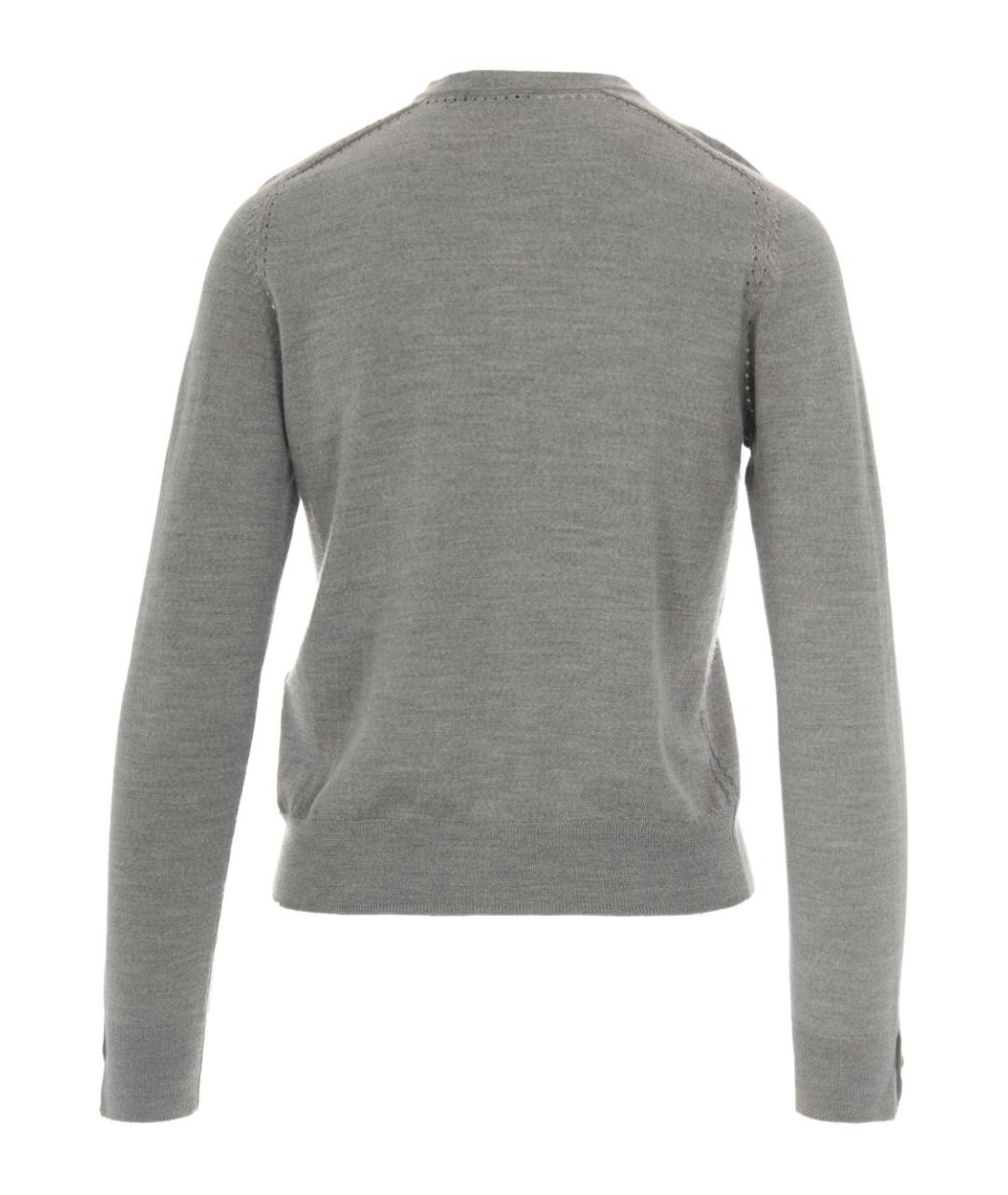 LIU JO Серый шерстяной джемпер / свитер, фото 2