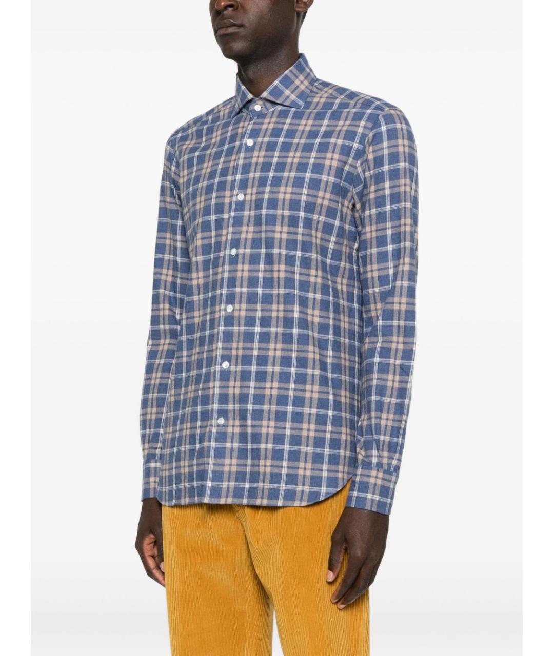 BARBA Мульти хлопковая кэжуал рубашка, фото 4
