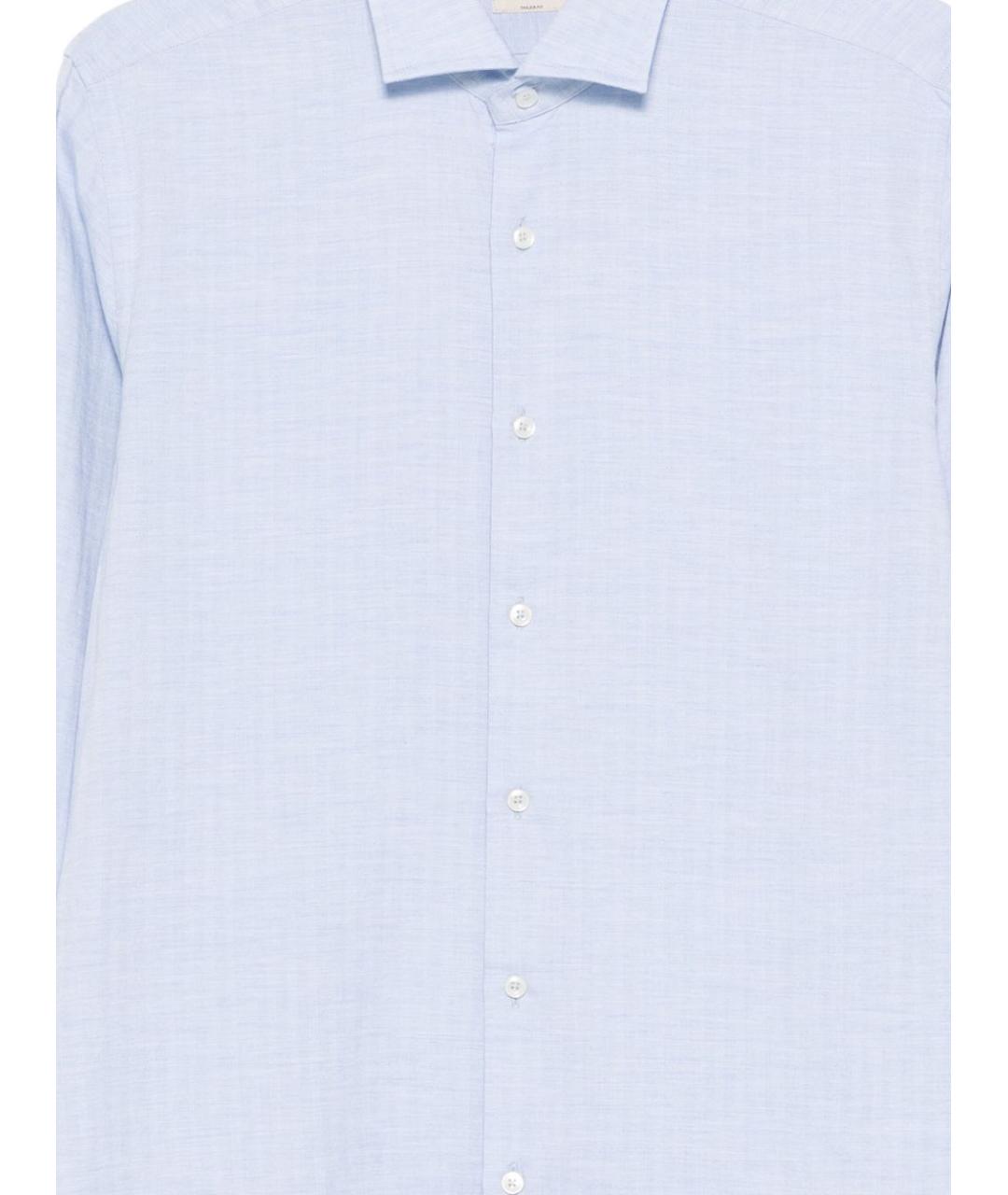 XACUS Голубая хлопко-лиоцелловая классическая рубашка, фото 2
