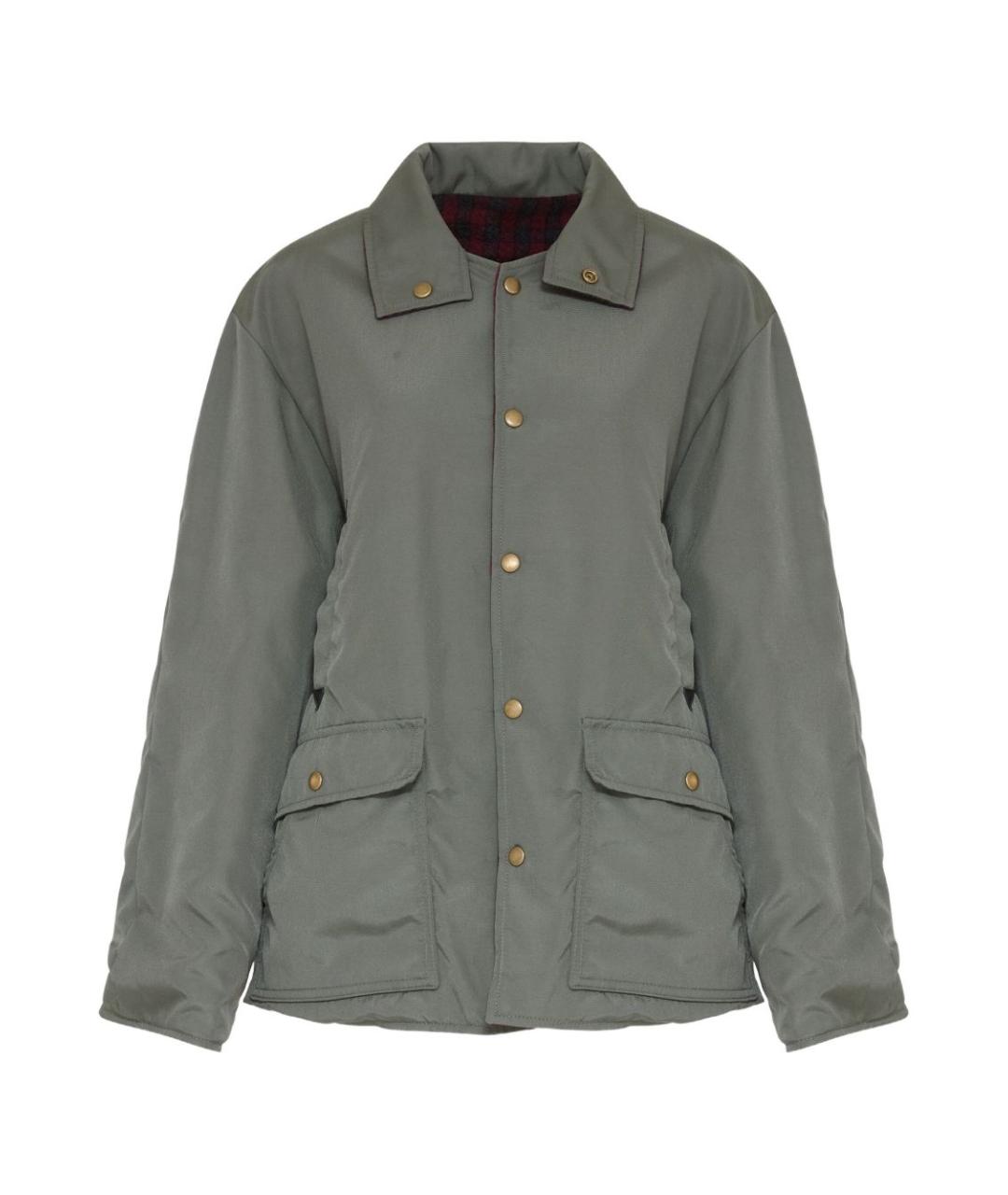 MAISON MARGIELA Зеленая полиамидовая куртка, фото 1