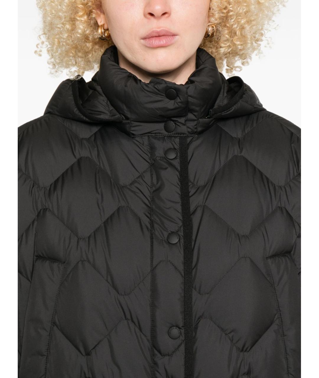 WOOLRICH Черная полиэстеровая куртка, фото 4