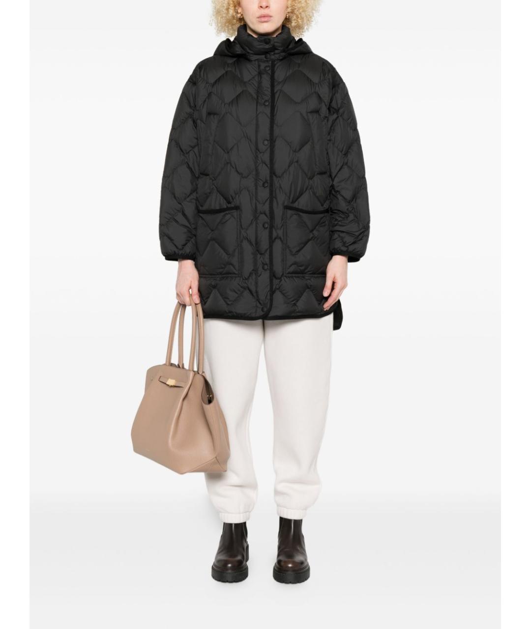 WOOLRICH Черная полиэстеровая куртка, фото 2