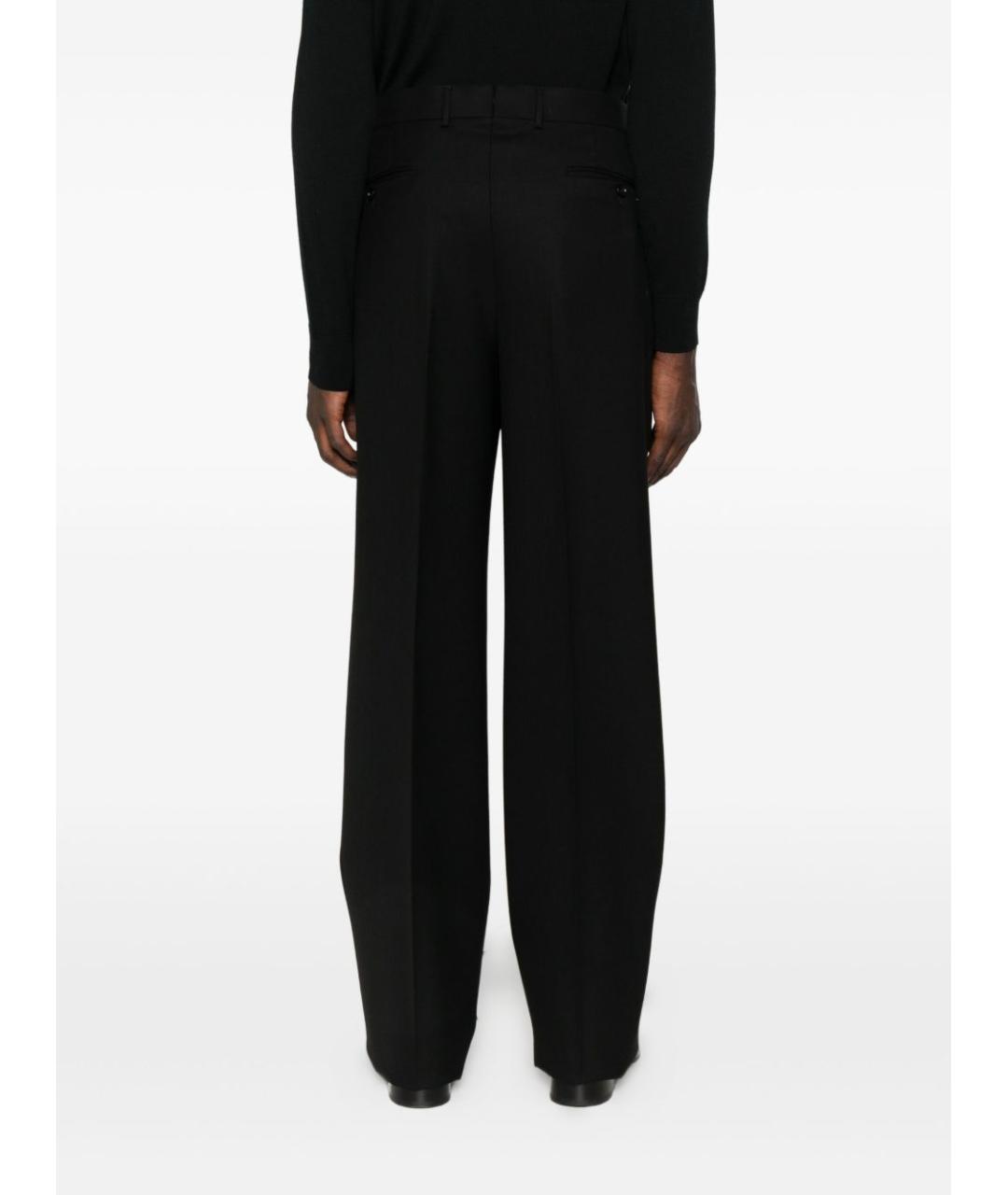 TOM FORD Черные шерстяные классические брюки, фото 2