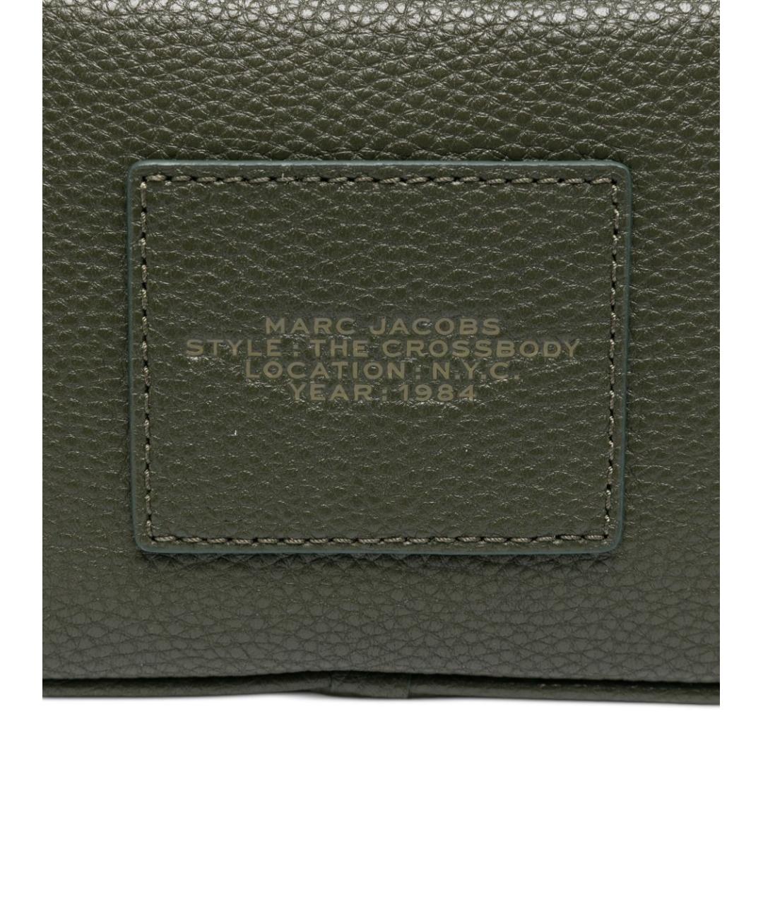 MARC JACOBS Зеленая кожаная сумка через плечо, фото 3