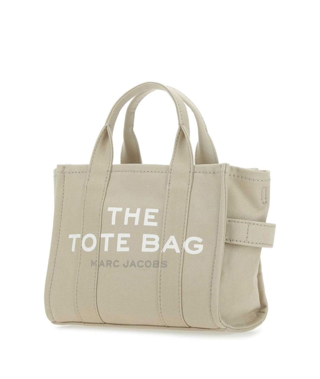 MARC JACOBS Бежевая хлопковая сумка тоут, фото 6