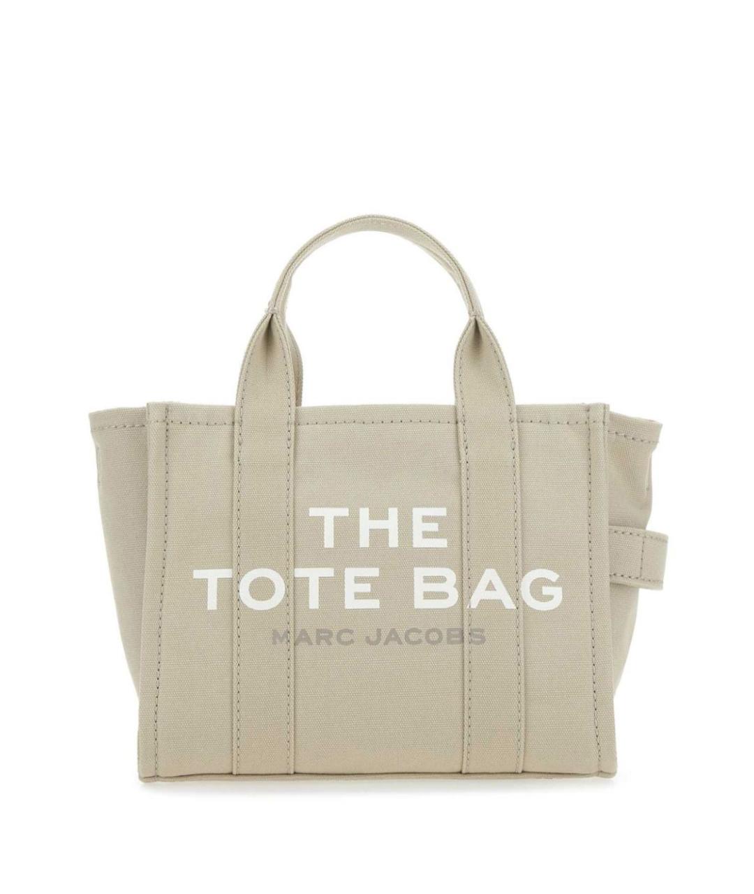 MARC JACOBS Бежевая хлопковая сумка тоут, фото 1