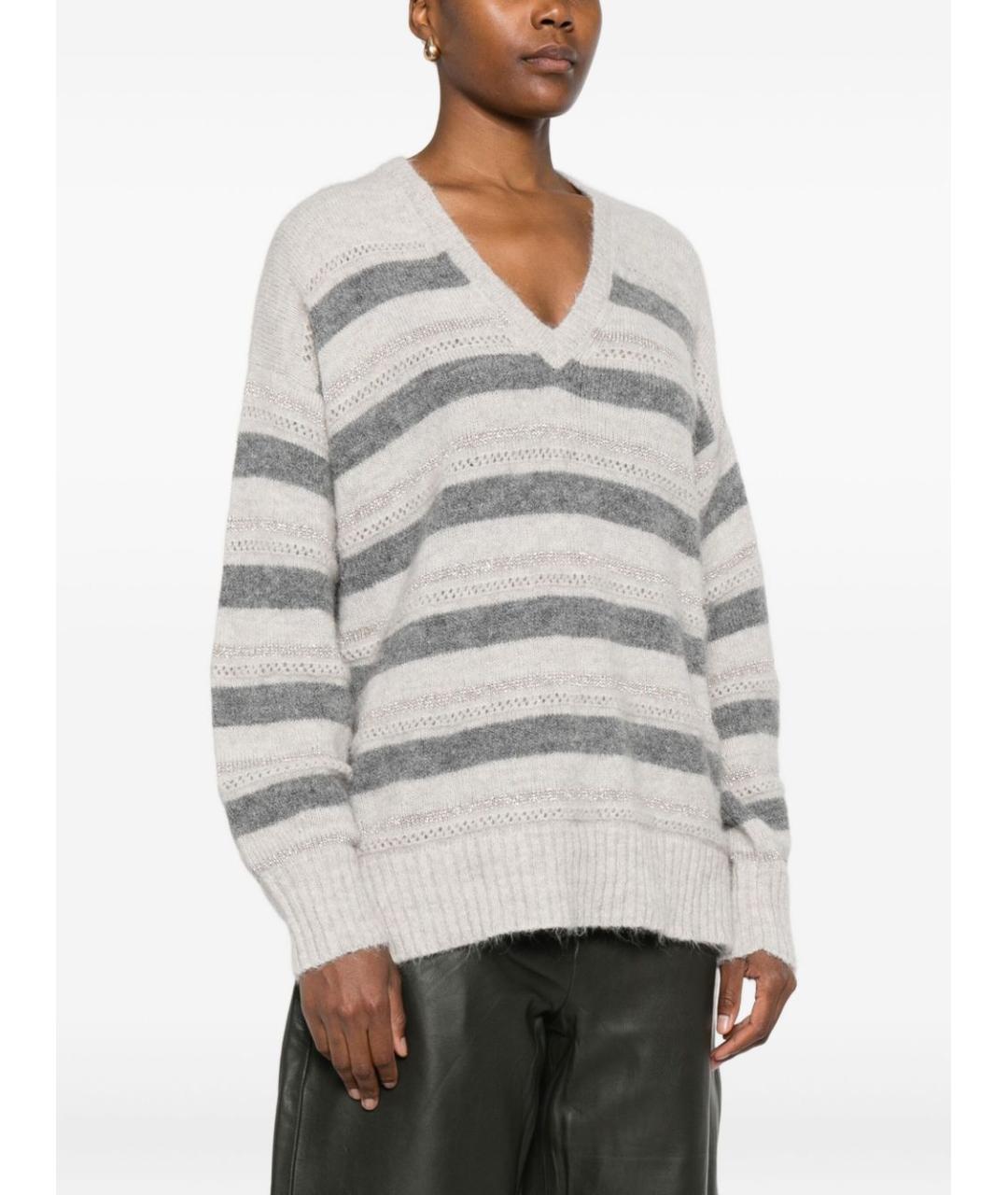 TWIN-SET Мульти шерстяной джемпер / свитер, фото 4