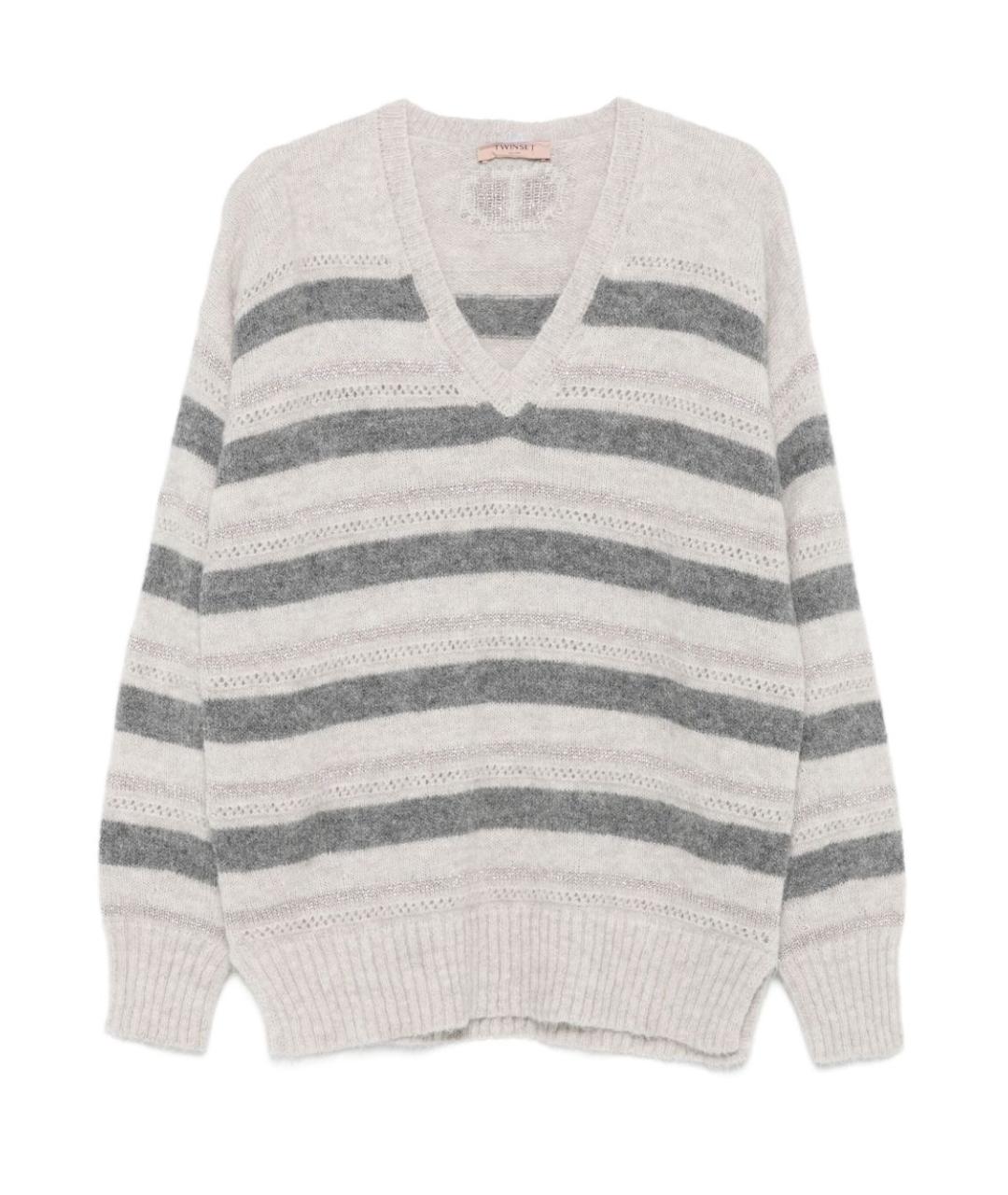 TWIN-SET Мульти шерстяной джемпер / свитер, фото 1