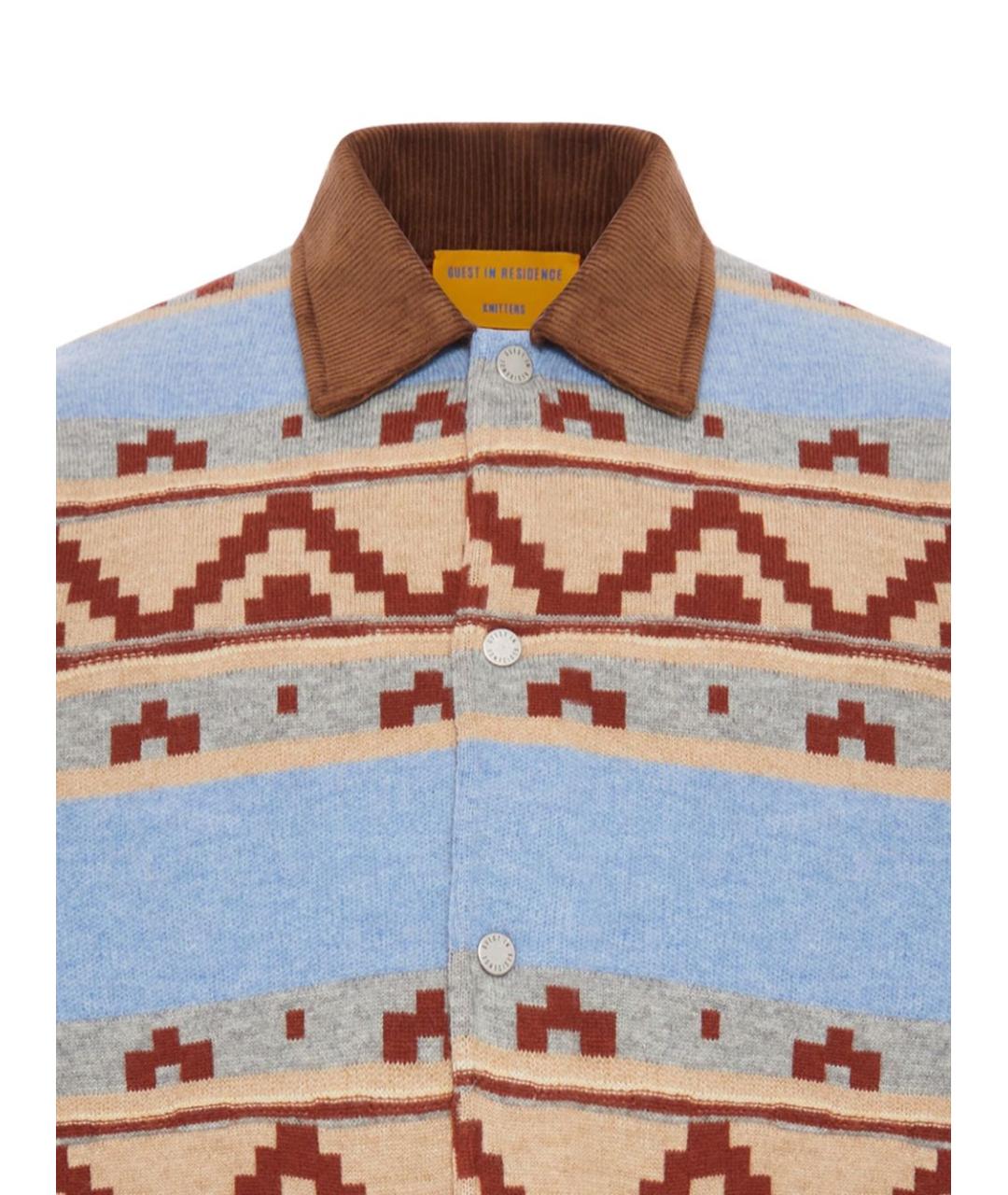 GUEST IN RESIDENCE Голубая шерстяная куртка, фото 2