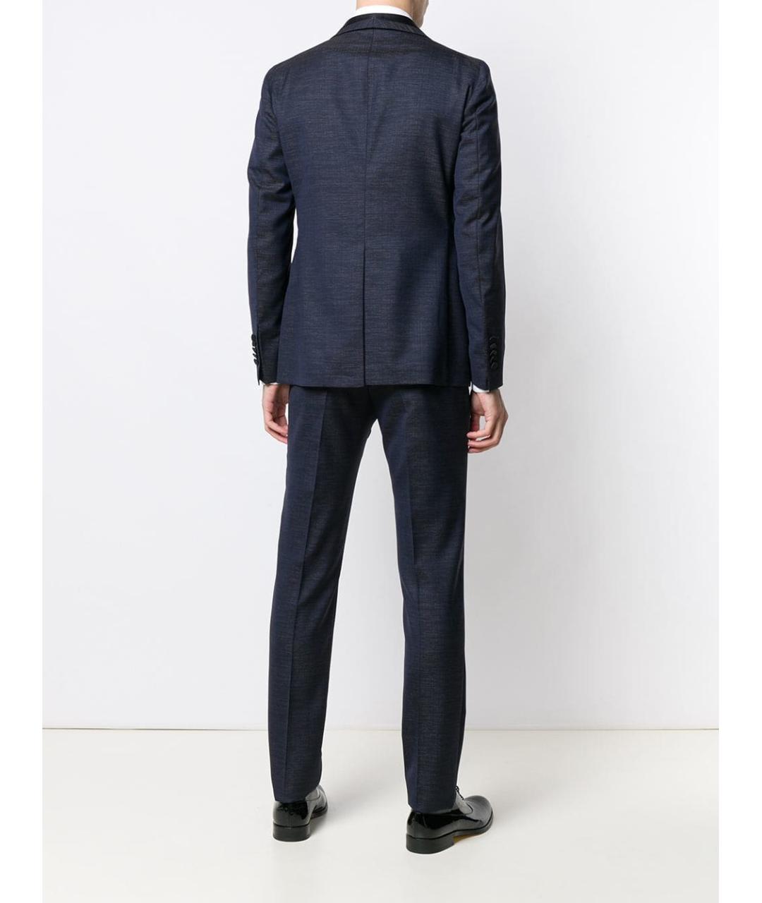 TAGLIATORE Темно-синий вечерний костюм, фото 4