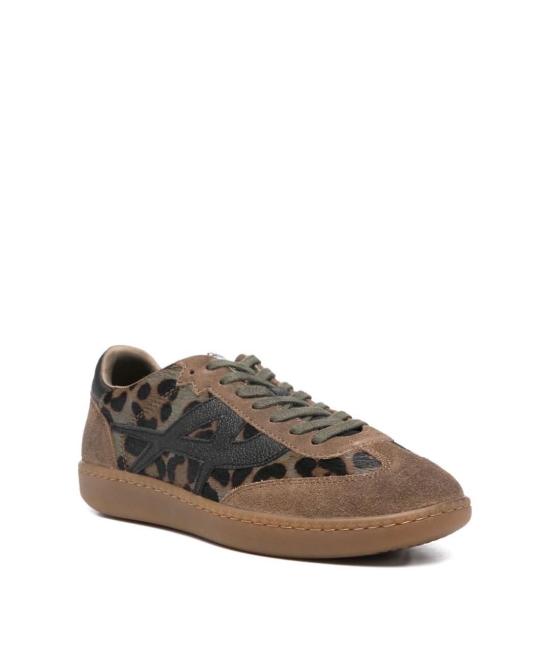 ASH Коричневые кожаные кеды, фото 2