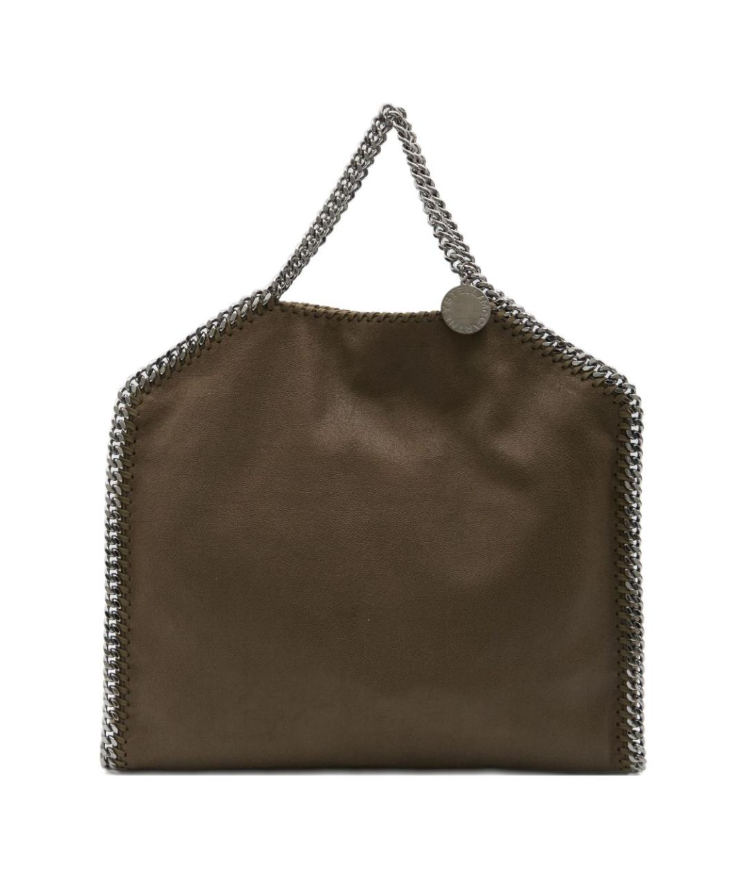 STELLA MCCARTNEY Коричневая сумка тоут из искусственной кожи, фото 1