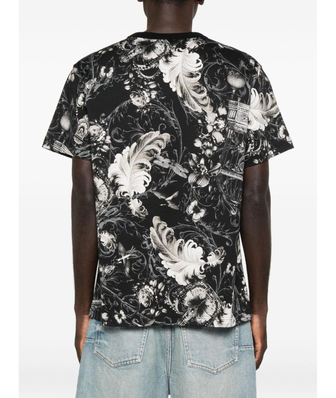 VERSACE JEANS COUTURE Мульти хлопковая футболка, фото 3