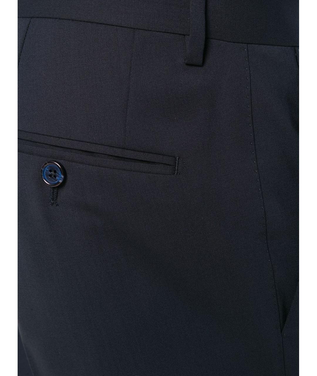 DOLCE&GABBANA Темно-синий классический костюм, фото 6