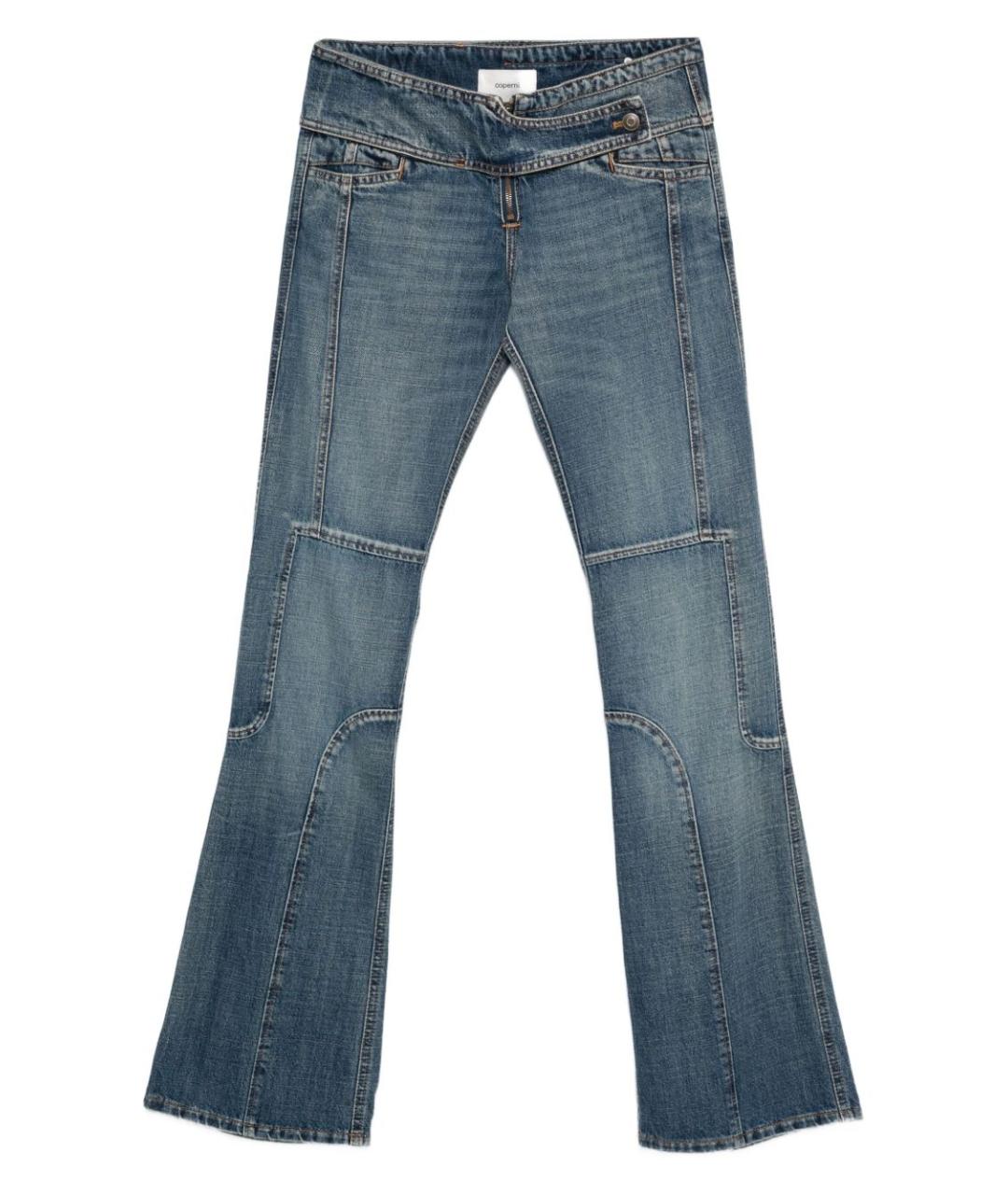 COPERNI Синие хлопковые джинсы клеш, фото 1