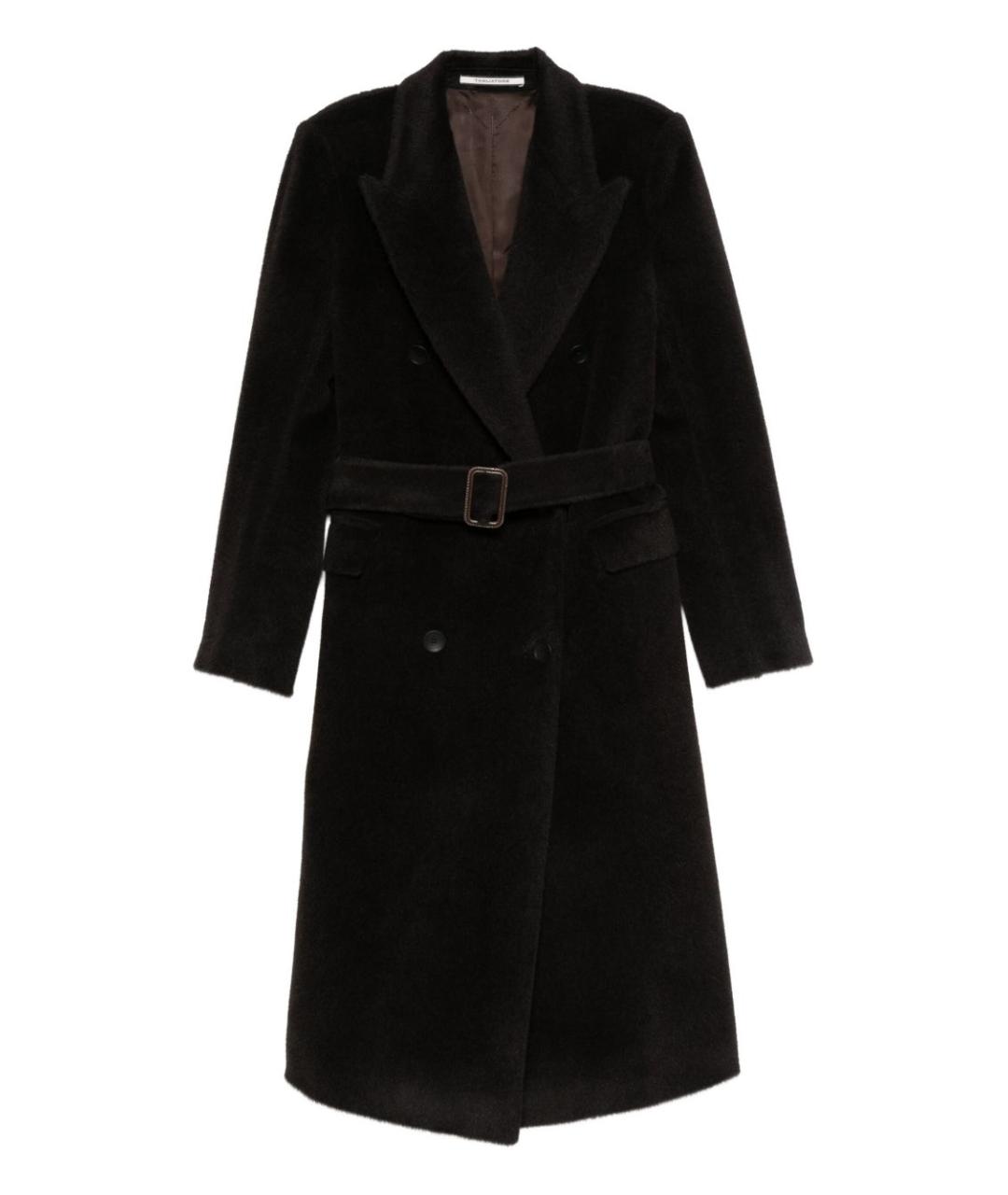 TAGLIATORE Коричневое шерстяное пальто, фото 1