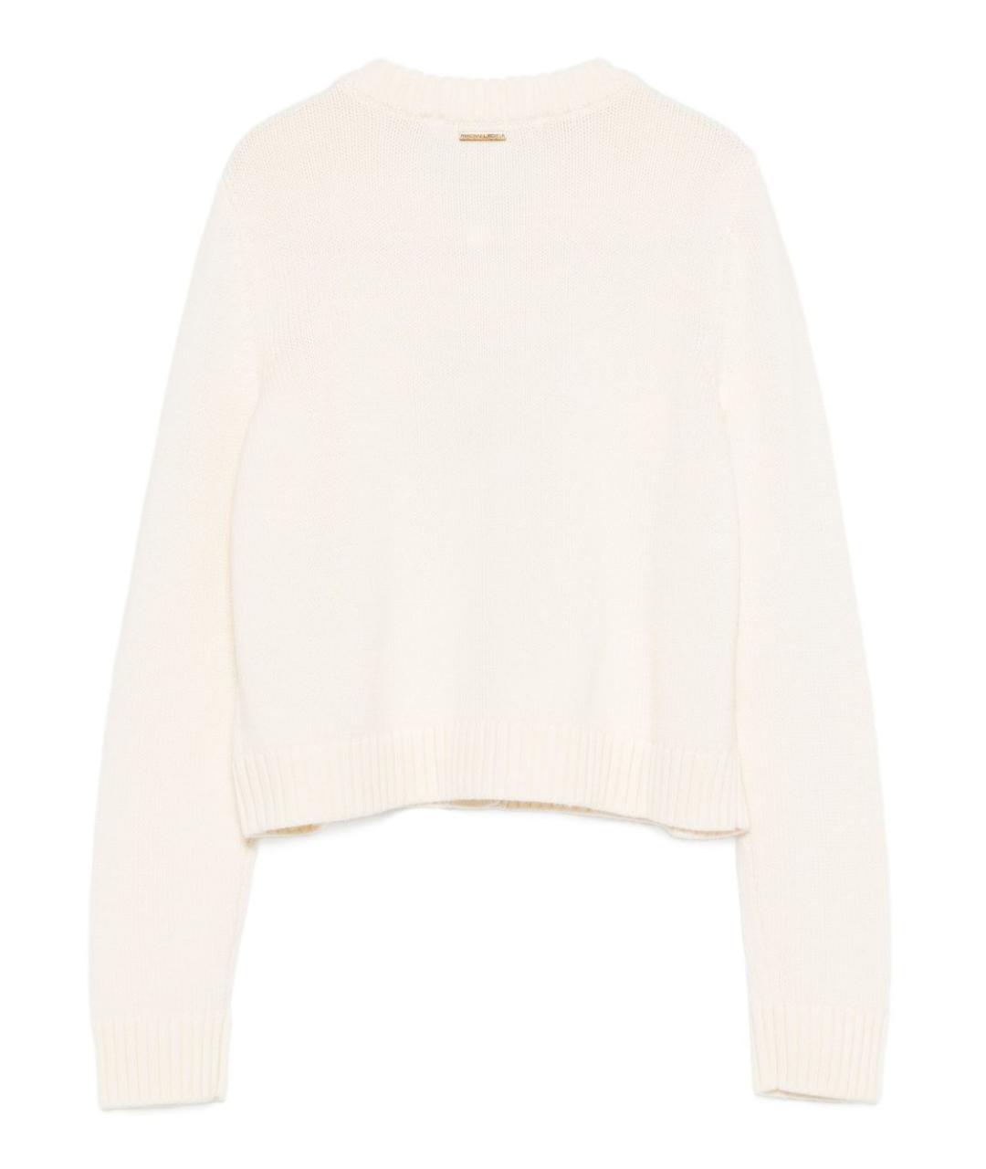 MICHAEL KORS Бежевый шерстяной кардиган, фото 2