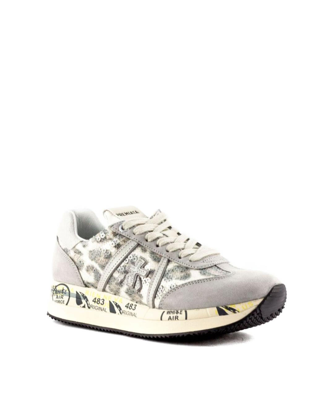 PREMIATA Мульти замшевые кроссовки, фото 3