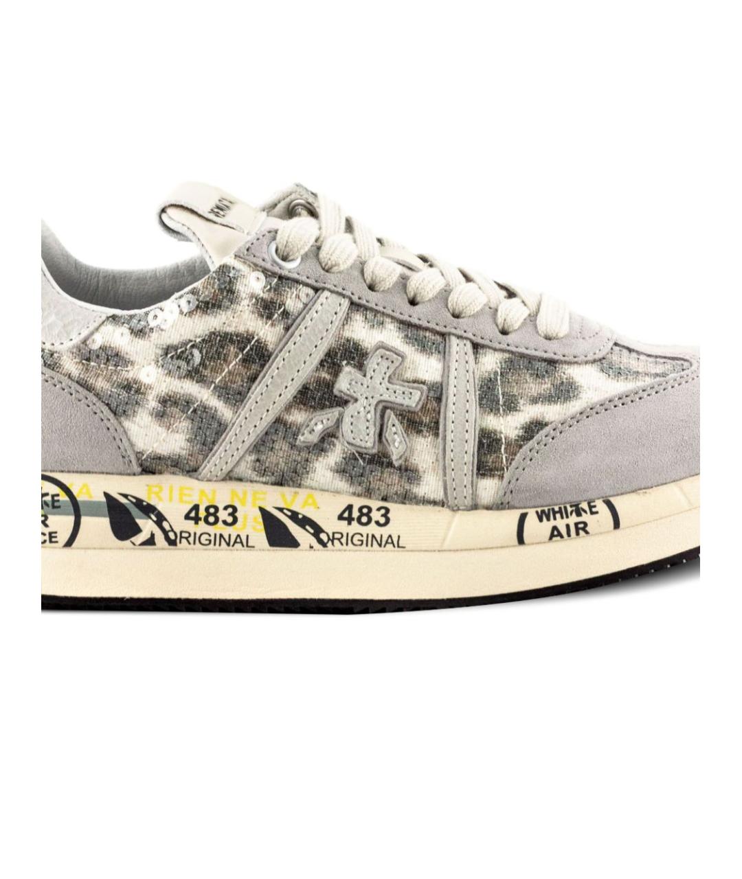 PREMIATA Мульти замшевые кроссовки, фото 5