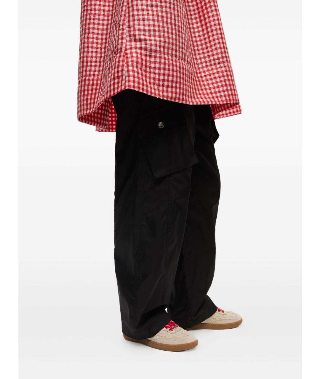 GANNI Бежевые текстильные кроссовки, фото 6