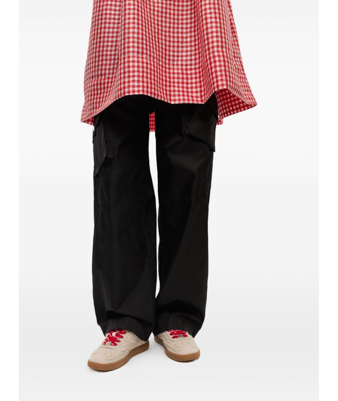 GANNI Бежевые текстильные кроссовки, фото 4