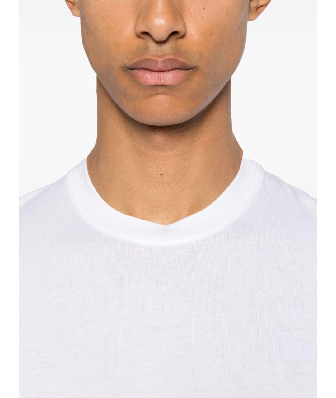TOM FORD Белая хлопковая футболка, фото 3