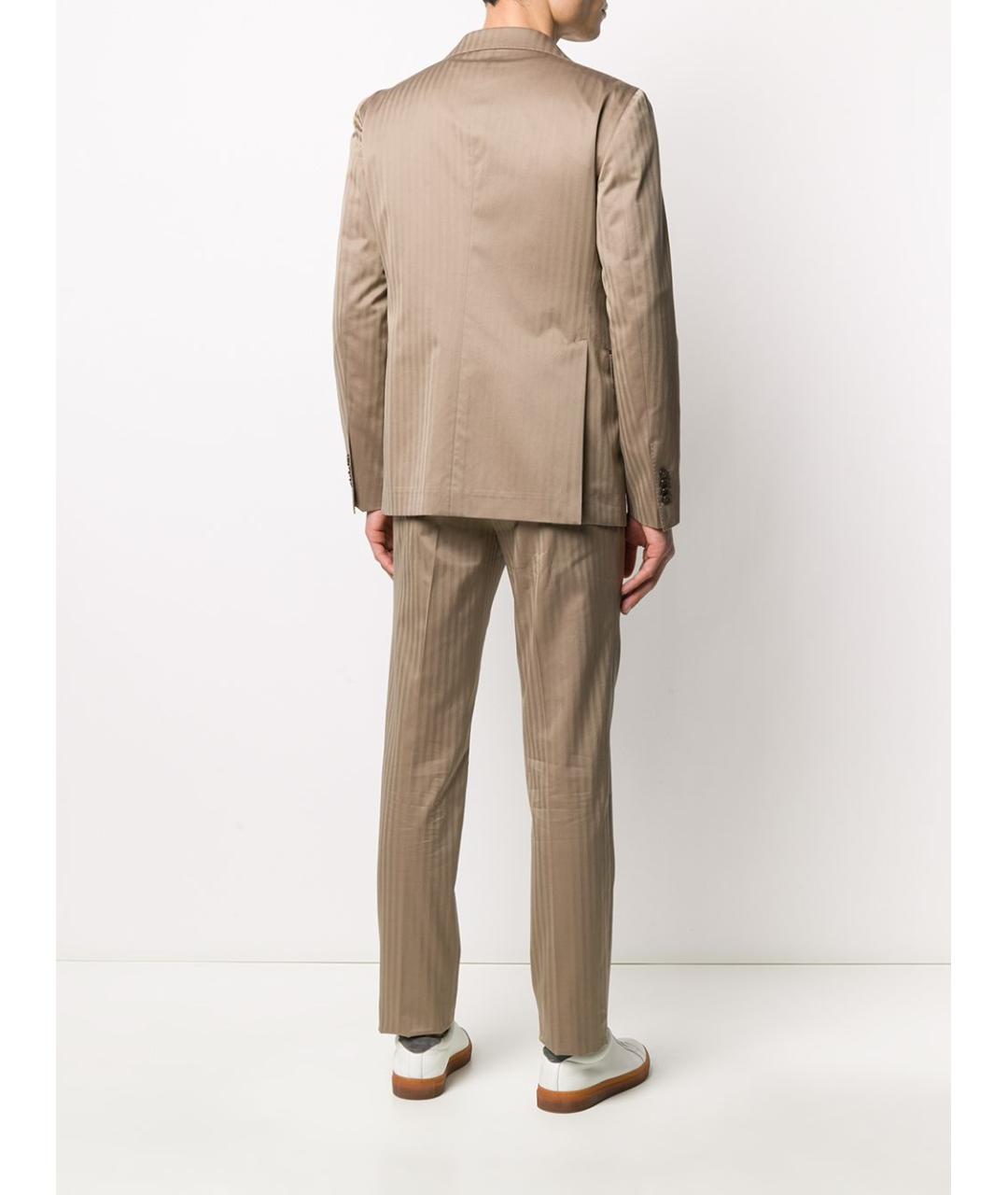 TAGLIATORE Бежевый классический костюм, фото 3