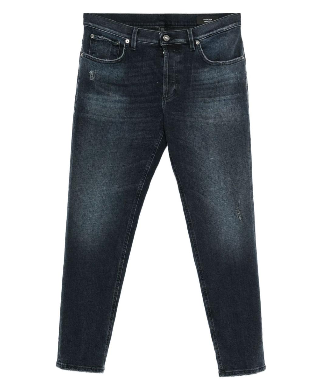 DONDUP Синие хлопковые джинсы скинни, фото 1