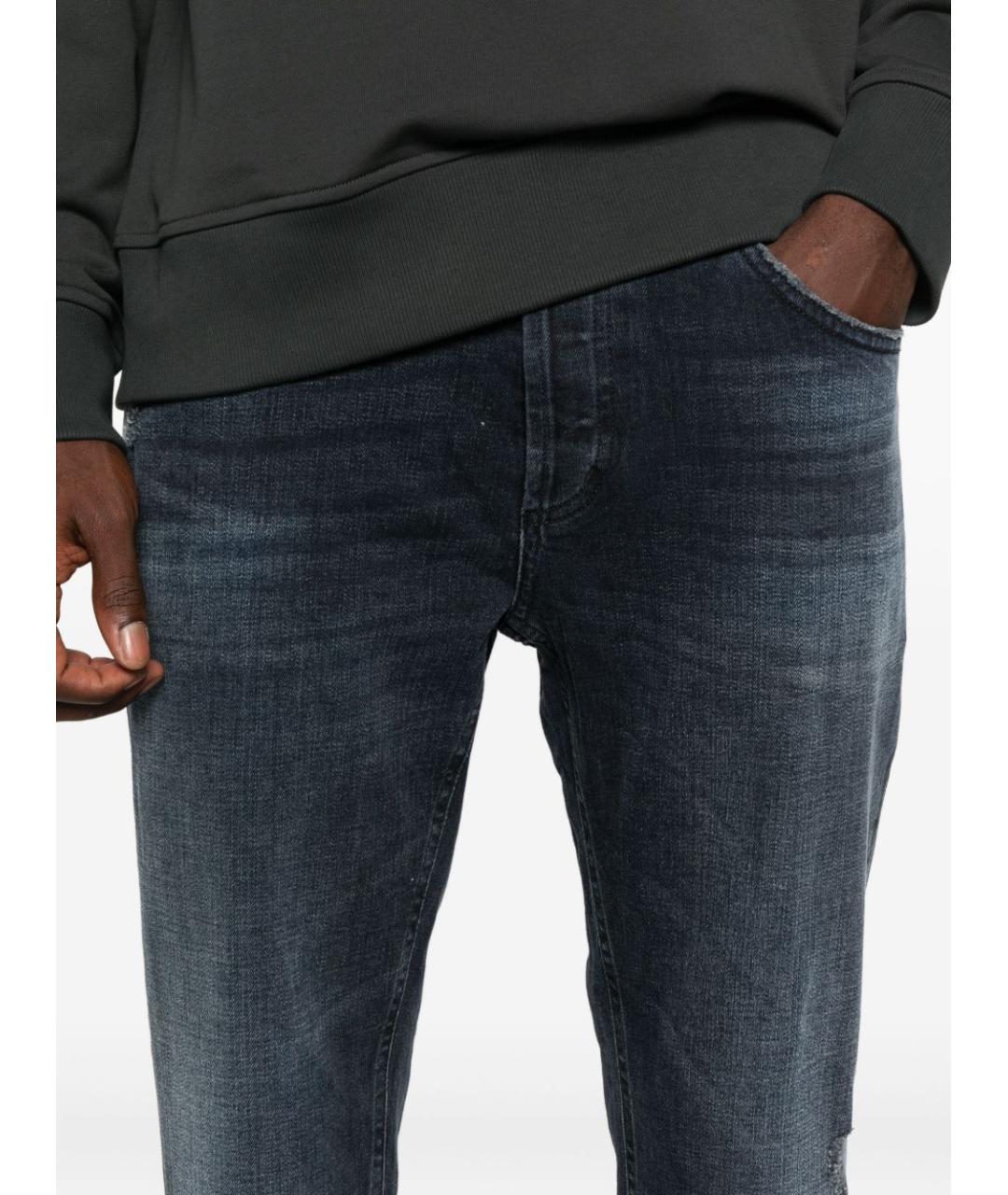 DONDUP Синие хлопковые джинсы скинни, фото 4