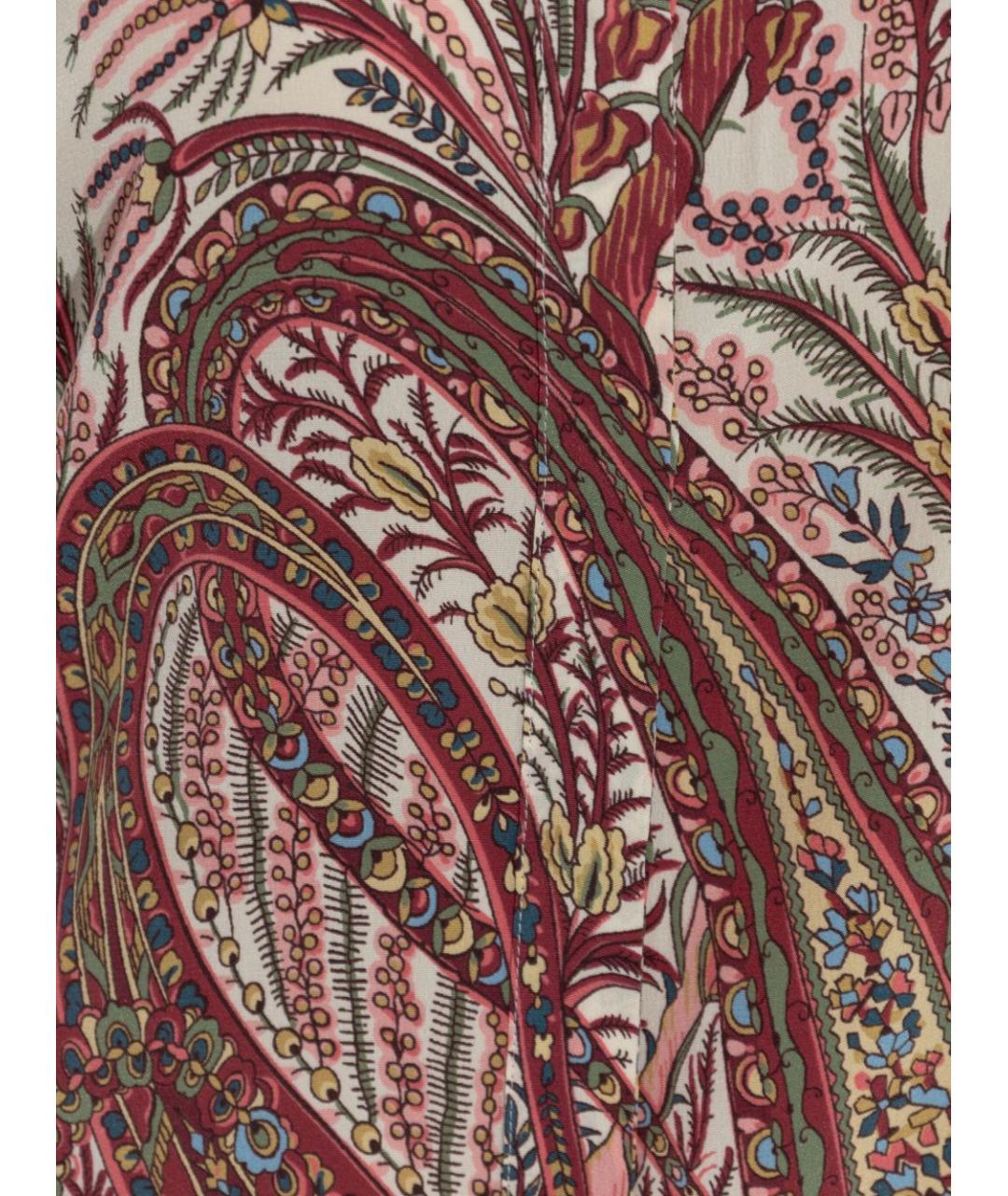 ETRO Мульти шелковая рубашка, фото 4