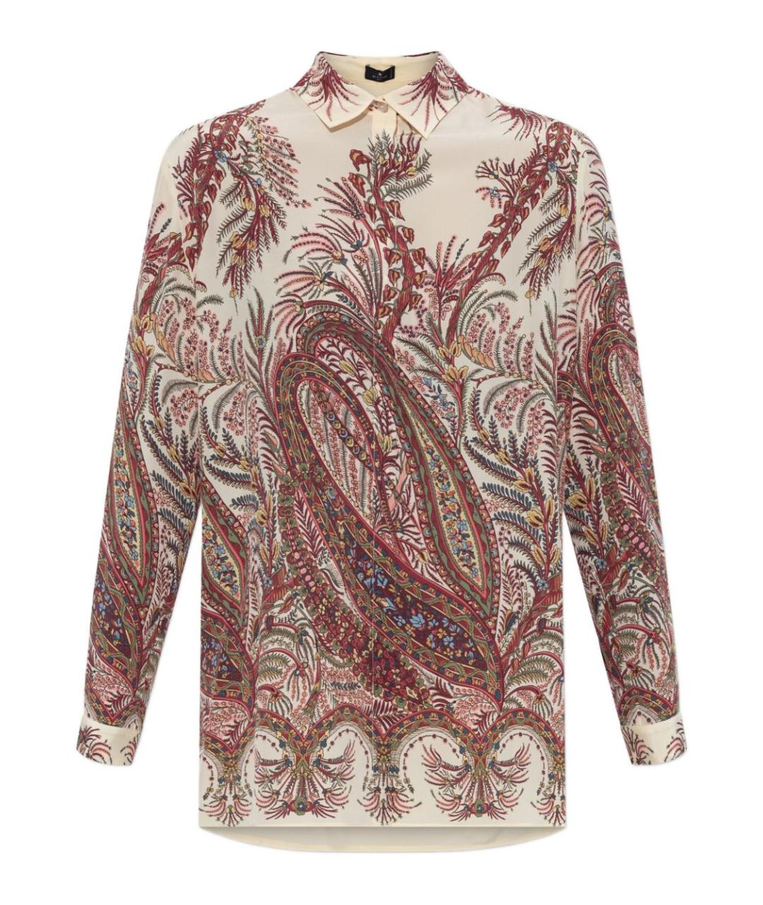 ETRO Мульти шелковая рубашка, фото 1