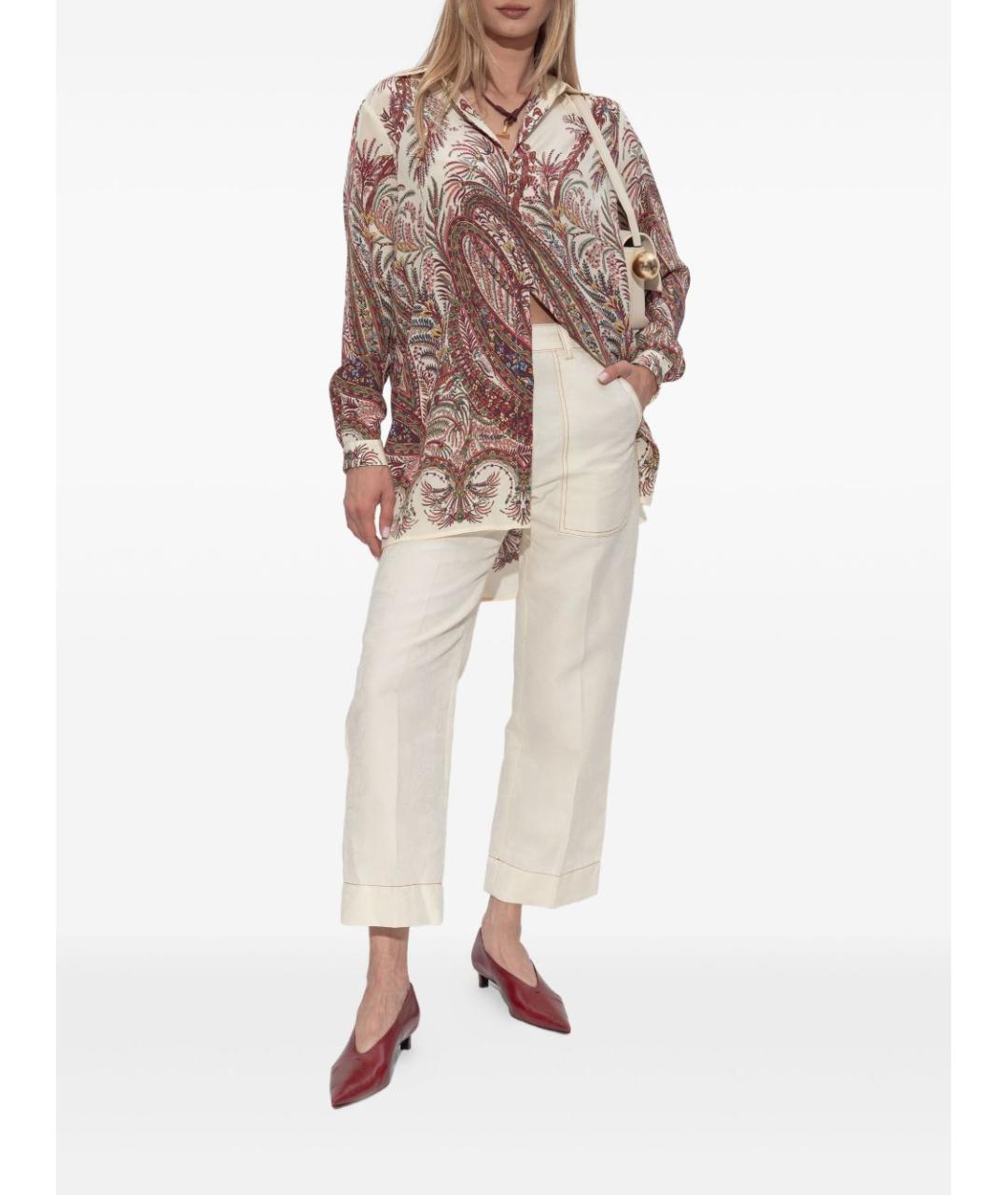 ETRO Мульти шелковая рубашка, фото 3