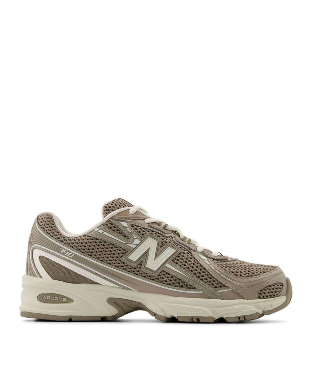 NEW BALANCE Коричневые текстильные кроссовки, фото 1