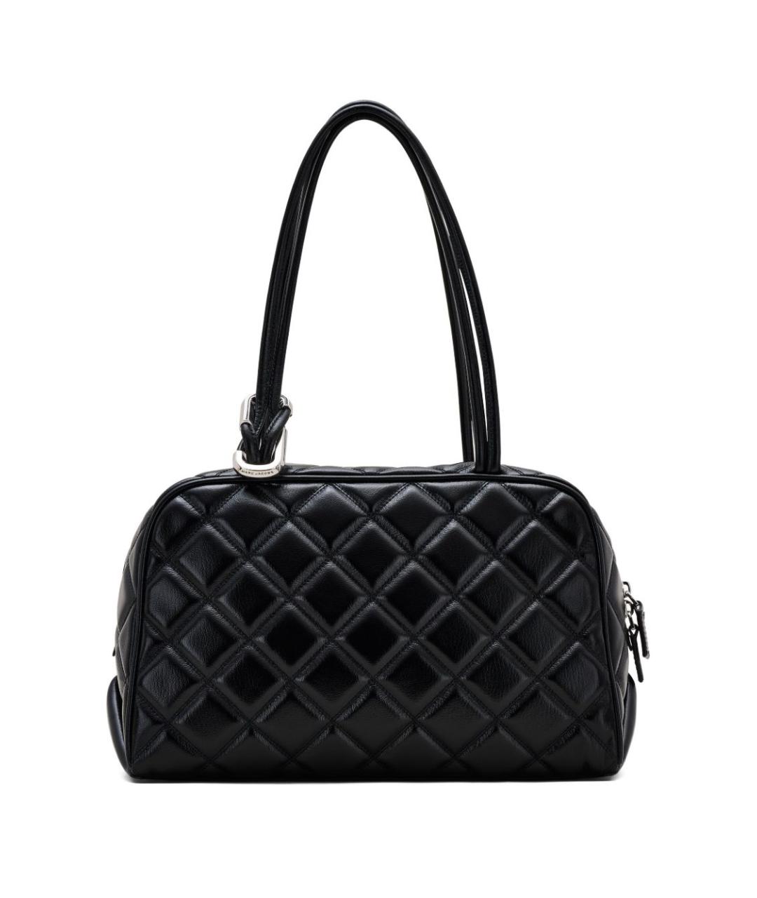 MARC JACOBS Черная кожаная сумка через плечо, фото 1