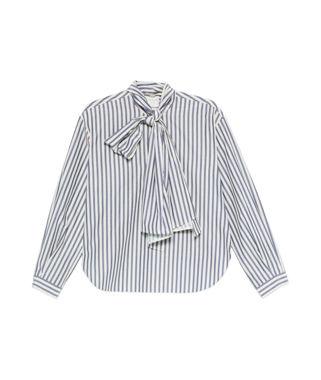 FORTE FORTE Синяя полиэстеровая рубашка, фото 1