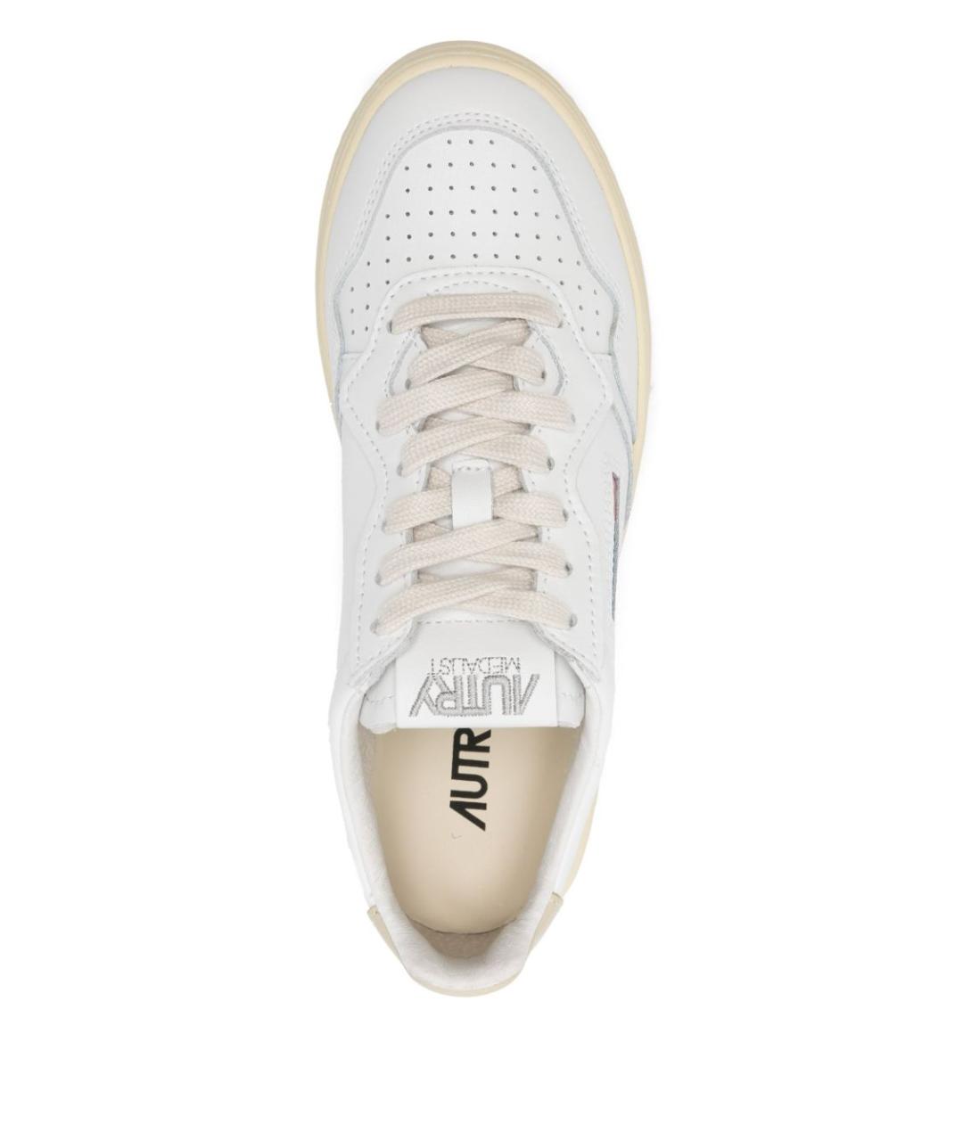 AUTRY Белые кожаные кеды, фото 3