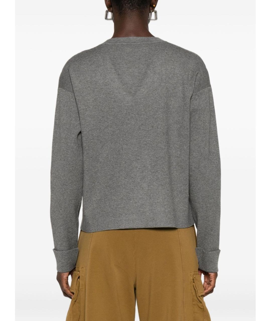 BLUGIRL Серый вискозный джемпер / свитер, фото 4