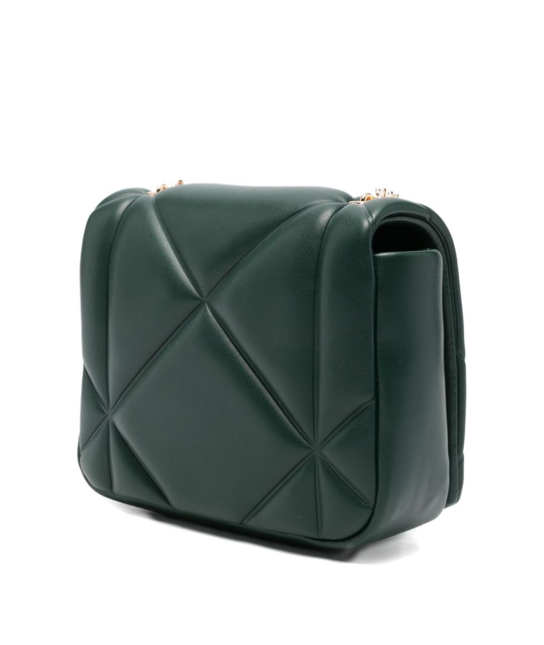 LOVE MOSCHINO Зеленая сумка через плечо из искусственной кожи, фото 5