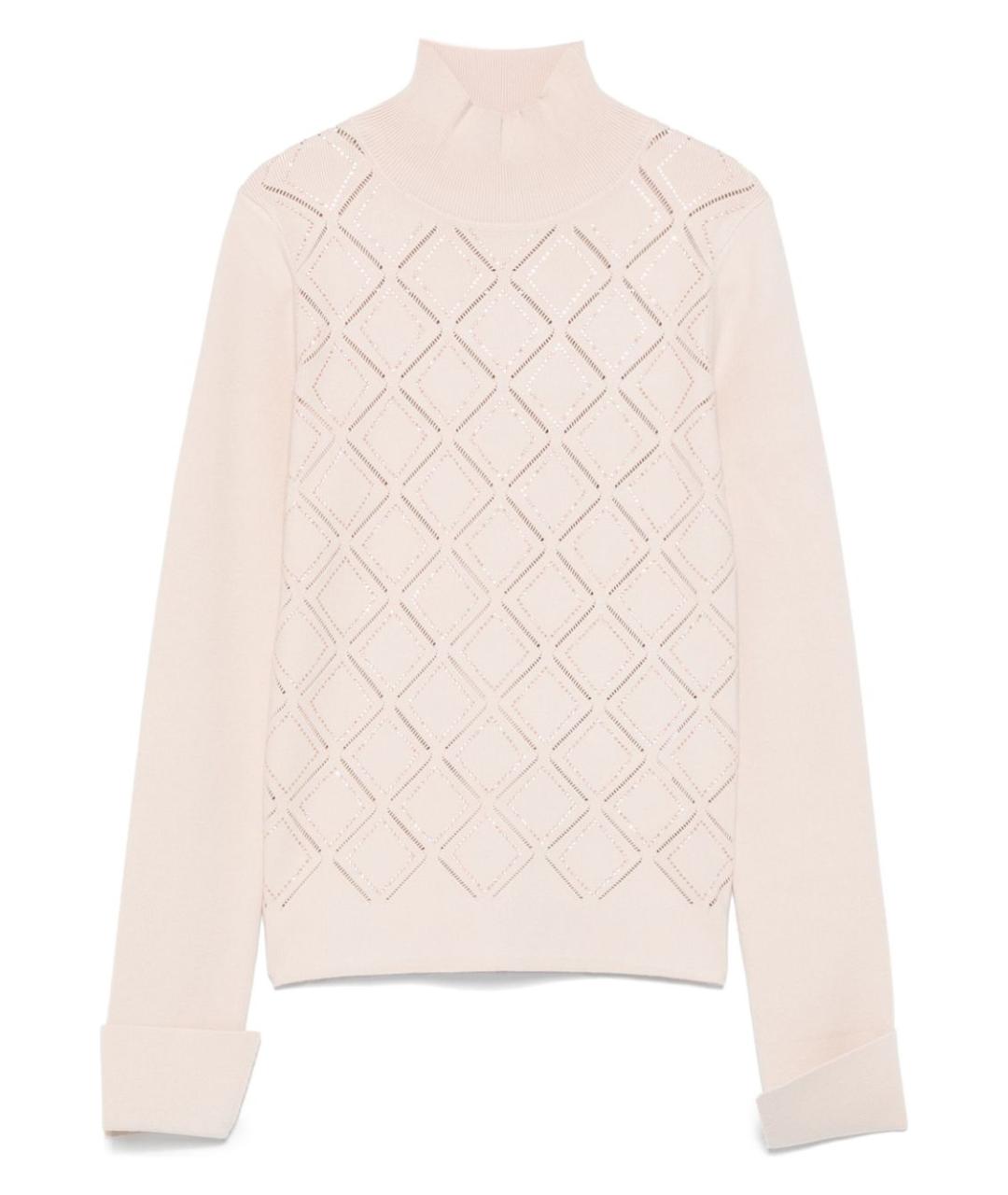 BLUGIRL Бежевый вискозный джемпер / свитер, фото 1