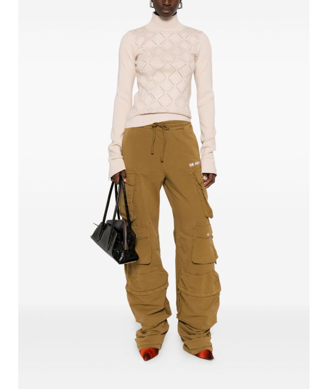 BLUGIRL Бежевый вискозный джемпер / свитер, фото 2