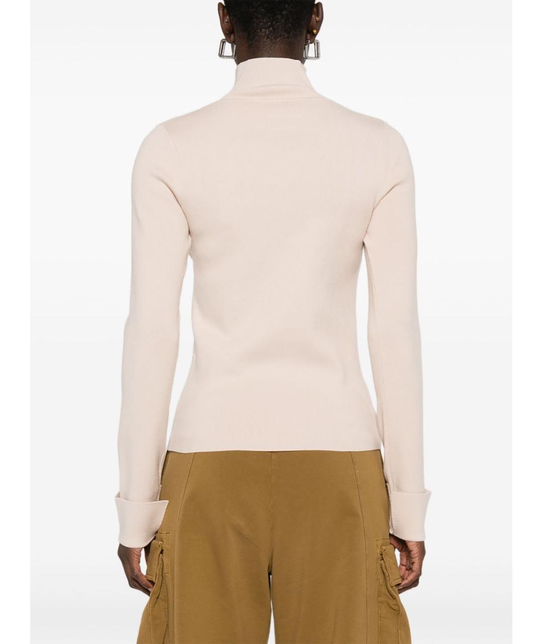 BLUGIRL Бежевый вискозный джемпер / свитер, фото 3