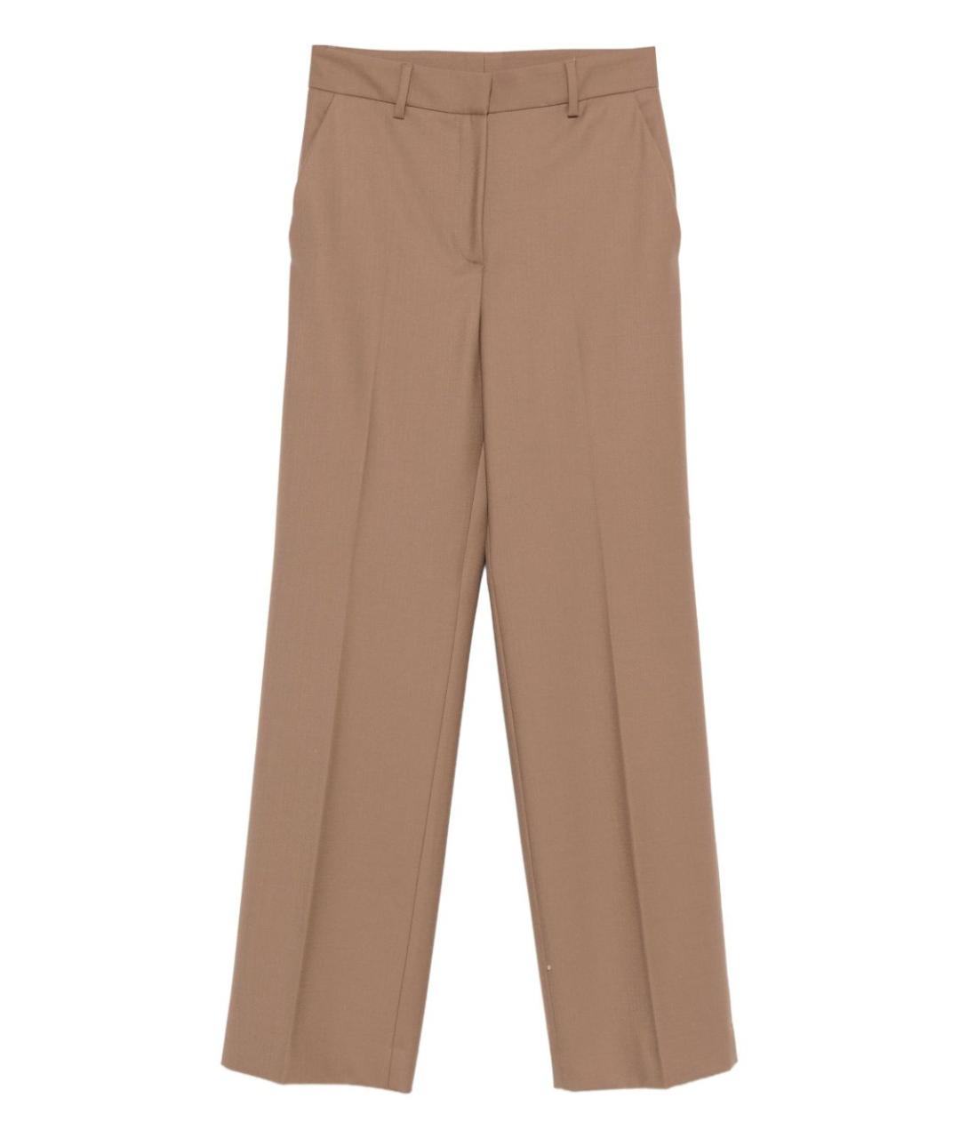 ANTONELLI FIRENZE Хаки прямые брюки, фото 1