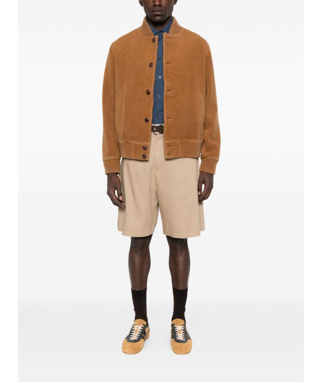 CIRCOLO 1901 Коричневая шерстяная куртка, фото 4