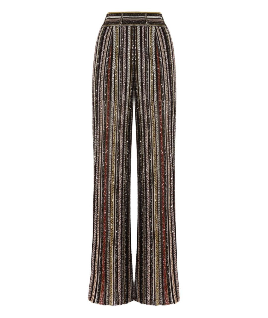 MISSONI Мульти вискозные прямые брюки, фото 1
